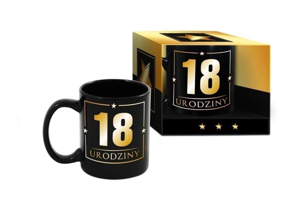 Kubek Big Boss XXL “18 urodziny” Prezenty Sprawdź naszą ofertę. Sklep imprezowy Szalony.pl. 2