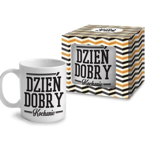 Kubek BOSS "Dzień dobry kochanie"
