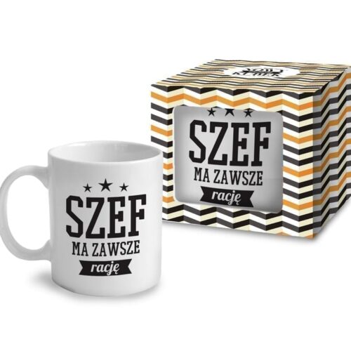 Kubek BOSS "Szef ma zawsze rację"