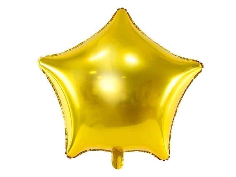 Balon bez helu: Gwiazda, 48cm, złoty Balon Gwiazdka Sprawdź naszą ofertę. Sklep imprezowy Szalony.pl. 4