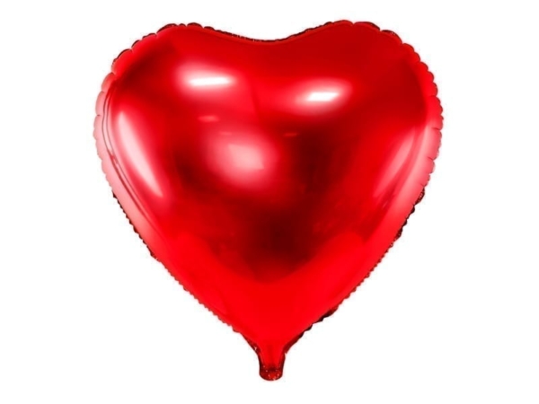 Balon z helem: Serce, czerwone, 18″ Balony dla Zakochanych Sprawdź naszą ofertę. Sklep imprezowy Szalony.pl. 2
