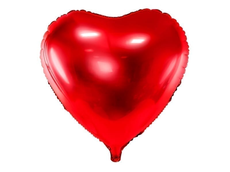 Balon bez helu: Serce, czerwone, 18″ Balon Serce Sprawdź naszą ofertę. Sklep imprezowy Szalony.pl. 4