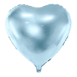 Balon z helem: Serce, niebieskie, 18″ Szalony.pl