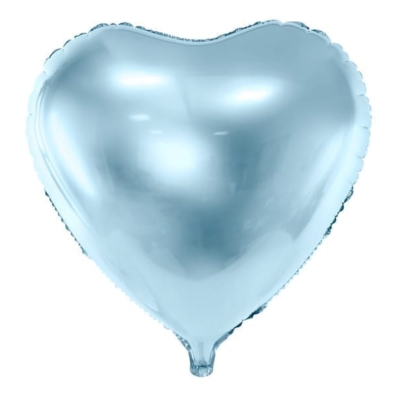 Balon bez helu: Serce, niebieskie, 18″ Balon Serce Szalony.pl - Sklep imprezowy