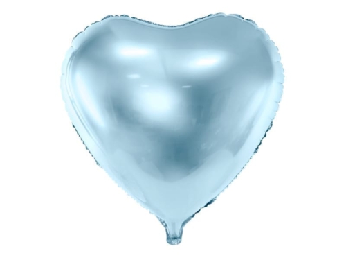Balon z helem: Serce, niebieskie, 18″ Balony na dzień Babci i Dziadka Szalony.pl - Sklep imprezowy