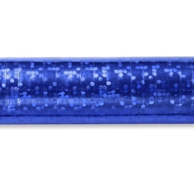 Serpentyna – niebieska, holograficzna, 380 cm Dekoracje imprezowe Szalony.pl - Sklep imprezowy
