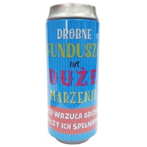 Skarbonka puszka - Na duże marzenia