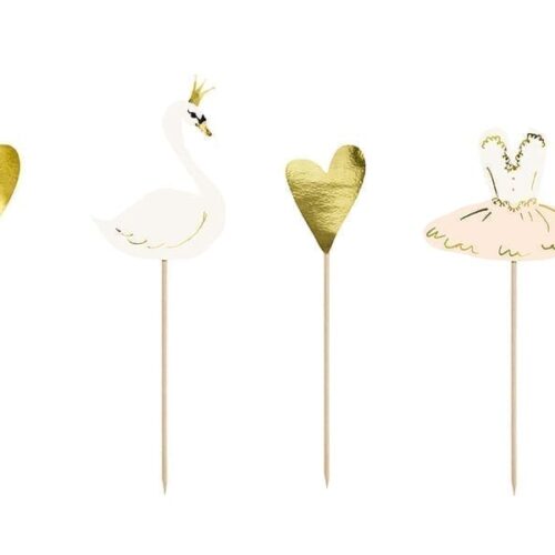 Topper na tort - Lovely Swan