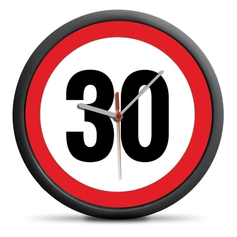 Zegar – Znak 30 Prezent na 30 urodziny Szalony.pl - Sklep imprezowy 2