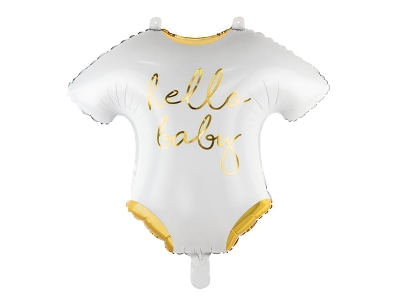 Balon bez helu: Śpioszki, Hello Baby, 51×45 cm Balony bez helu Szalony.pl - Sklep imprezowy