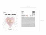 Balon bez helu: Serce, różowe, always&forever. Szalony.pl - Sklep imprezowy.