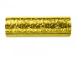 Serpentyna - złota, holograficzna, 380 cm