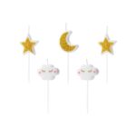 Świeczki urodzinowe - Little star, 2-3cm