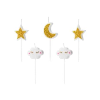 Świeczki urodzinowe – Little star, 2-3cm – Dekoracje imprezowe – Szalony.pl