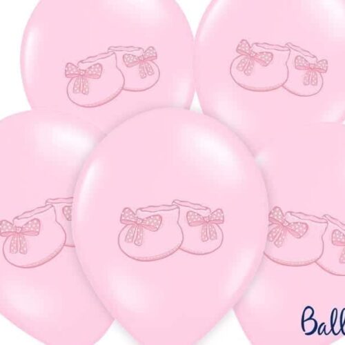 Balon bez helu: Bucik, Pastel Baby Pink, 30cm