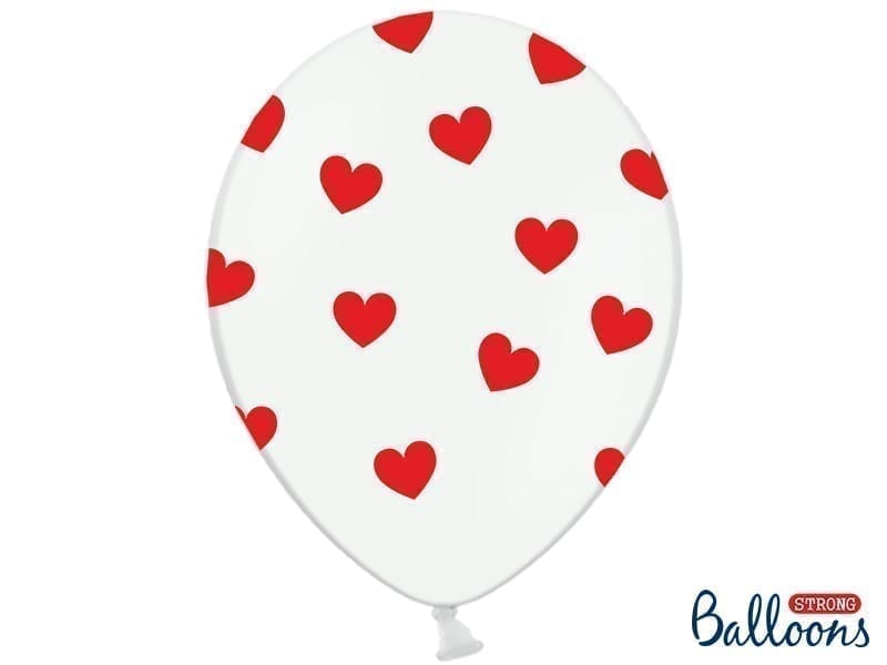 Balon bez helu: Serduszka, Pastel Pure White, 30cm Balony bez helu Sprawdź naszą ofertę. Sklep imprezowy Szalony.pl. 4