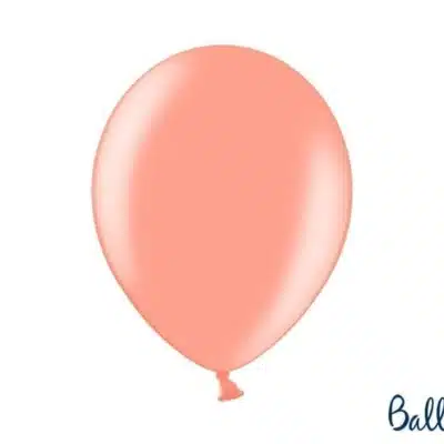 Balon bez helu: Metallic Rose Gold, 30cm. Szalony.pl - Sklep imprezowy.