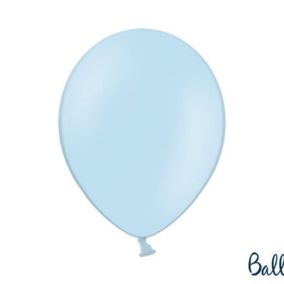 Balon bez helu: Pastel Baby Blue, 30cm Balony bez helu Szalony.pl - Sklep imprezowy