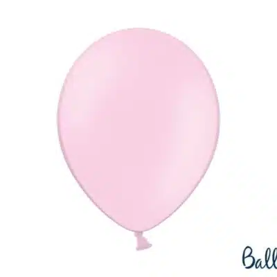 Balon bez helu: Pastel Baby Pink, 30cm