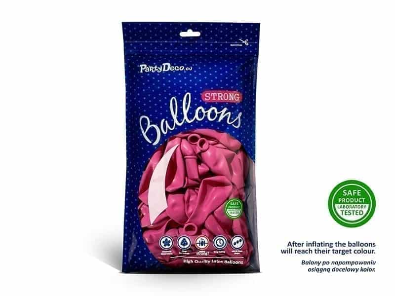 Balon bez helu: Pastel Hot Pink, 30cm Balony bez helu Sprawdź naszą ofertę. Sklep imprezowy Szalony.pl. 5