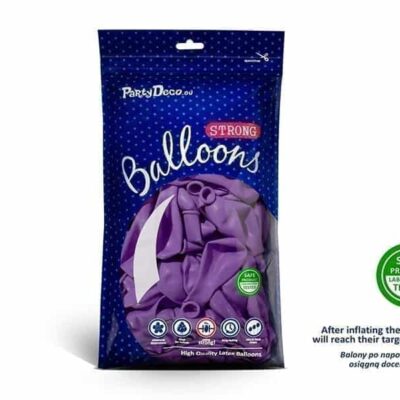 Balon bez helu: Pastel Lavender Blue, 30cm Balony bez helu Szalony.pl - Sklep imprezowy 5