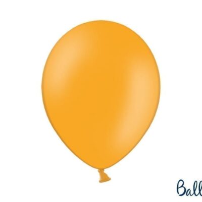 Balon bez helu: Pastel Mand. Orange, 30cm Balony bez helu Szalony.pl - Sklep imprezowy 4