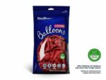 Balon bez helu: Pastel Poppy Red, 30cm