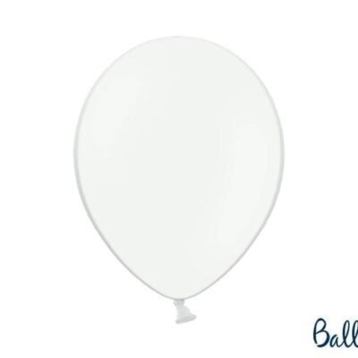 Balon bez helu: Pastel Pure White, 30cm Balony bez helu Szalony.pl - Sklep imprezowy