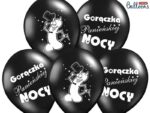 Balon bez helu: Gorączka Panieńskiej Nocy, Pastel black, 30cm