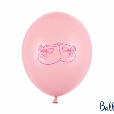 Balon bez helu: Bucik, Pastel Baby Pink, 30cm Balony bez helu Szalony.pl - Sklep imprezowy