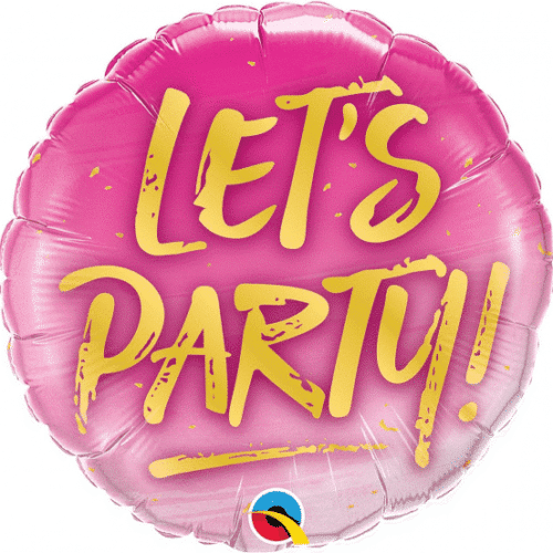 Balon foliowy - Let's Party, 18"