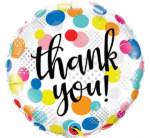 Balon bez helu: Thank You, konfetti, 18″ – Dekoracje imprezowe – Szalony.pl