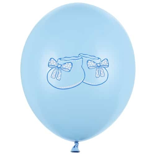 Balon z helem: Bucik, blue, 30 cm Balony na Narodziny Sprawdź naszą ofertę. Sklep imprezowy Szalony.pl.