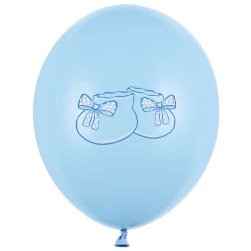 Balon z helem: Bucik, blue, 30 cm Balony z helem Szalony.pl - Sklep imprezowy