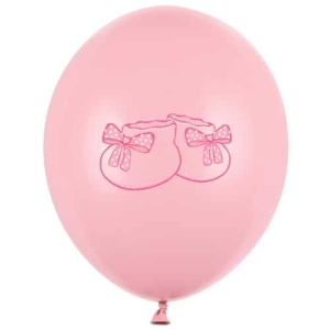 Balon z helem: Bucik, pink, 30 cm Szalony.pl