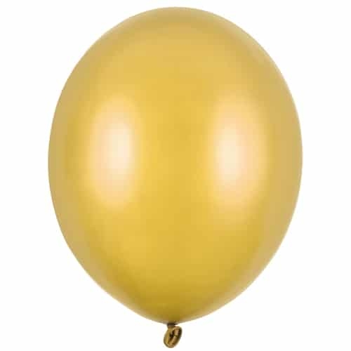 Balon z helem: Metallic Gold, 30 cm Balony na Ślub Sprawdź naszą ofertę. Sklep imprezowy Szalony.pl.