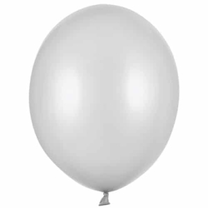 Balon z helem: Metallic Silver, 30 cm Szalony.pl 16