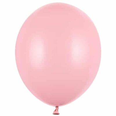 Balon z helem: Pastel Baby Pink, 30 cm Balony na Dzień Kobiet Szalony.pl - Sklep imprezowy
