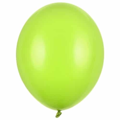 Balon z helem: Pastel Lime Green, 30 cm Balony z helem Szalony.pl - Sklep imprezowy