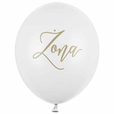Balon z helem: Żona, 30 cm Balony na Dzień Kobiet Szalony.pl - Sklep imprezowy