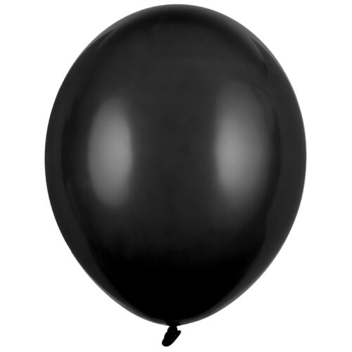 Balon z helem: Pastel Black, 30 cm