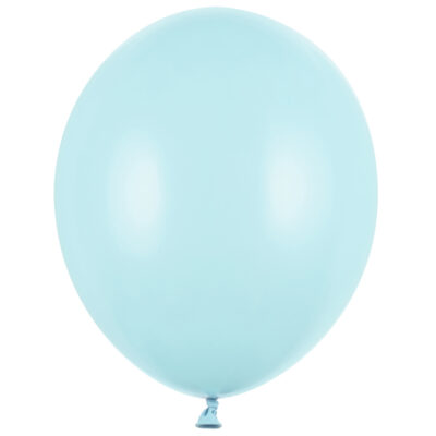 Balon z helem: Pastel Light Blue, 30 cm – Balony z helem (Trójmiasto) – Szalony.pl