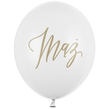 Balon z helem: Mąż, 30 cm – Balony z helem (Trójmiasto) – Szalony.pl