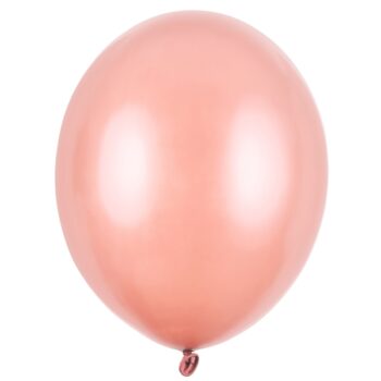 Balon z helem: Różowo-złoty, 30 cm – Balony z helem (Trójmiasto) – Szalony.pl