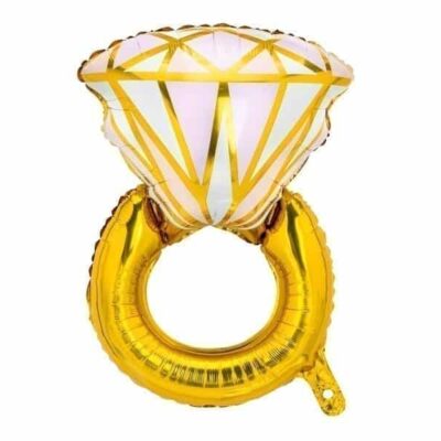 Balon z helem: Pierścionek zaręczynowy, 40×53 cm Balony z helem Szalony.pl - Sklep imprezowy 5