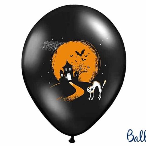 Balon z helem: Happy Halloween, Boo!, 30 cm