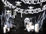 Girlanda, halloween, czaszki, 3m
