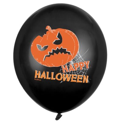 Balon z helem: Dynia, Pastel Black, 30 cm Balony na Halloween Szalony.pl - Sklep imprezowy