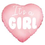 Balon z helem: Balon foliowy, It’s a girl, 18″ – Balony z helem (Trójmiasto) – Szalony.pl