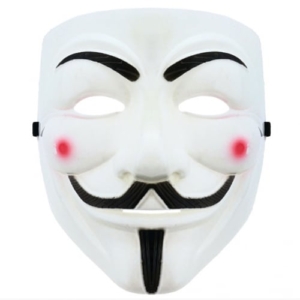 Maska Anonymous Dekoracje na Halloween Sprawdź naszą ofertę. Sklep imprezowy Szalony.pl.
